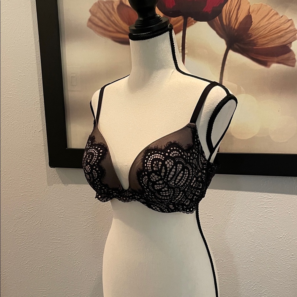 Victoria's Secret Black Lace Bra